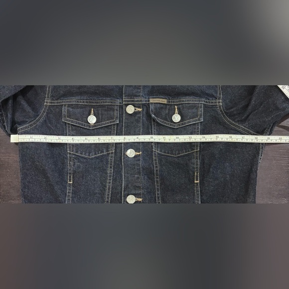 Women’s Denim Jacket Size Medium Calvin Klein - Picture 6 of 9